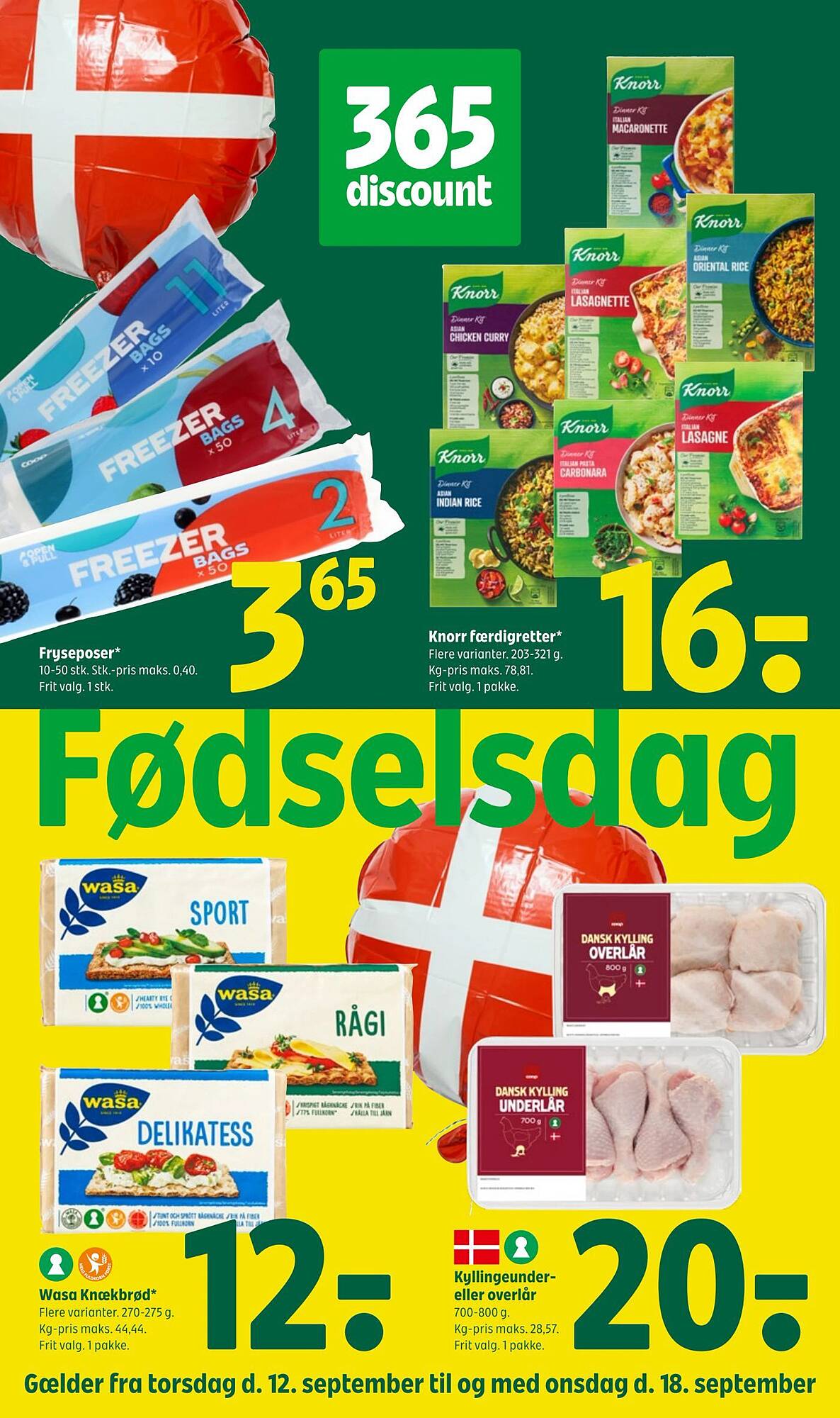 Coop 365 Tilbudsavis gælder fra 11.09.2024 indtil 18.09.2024