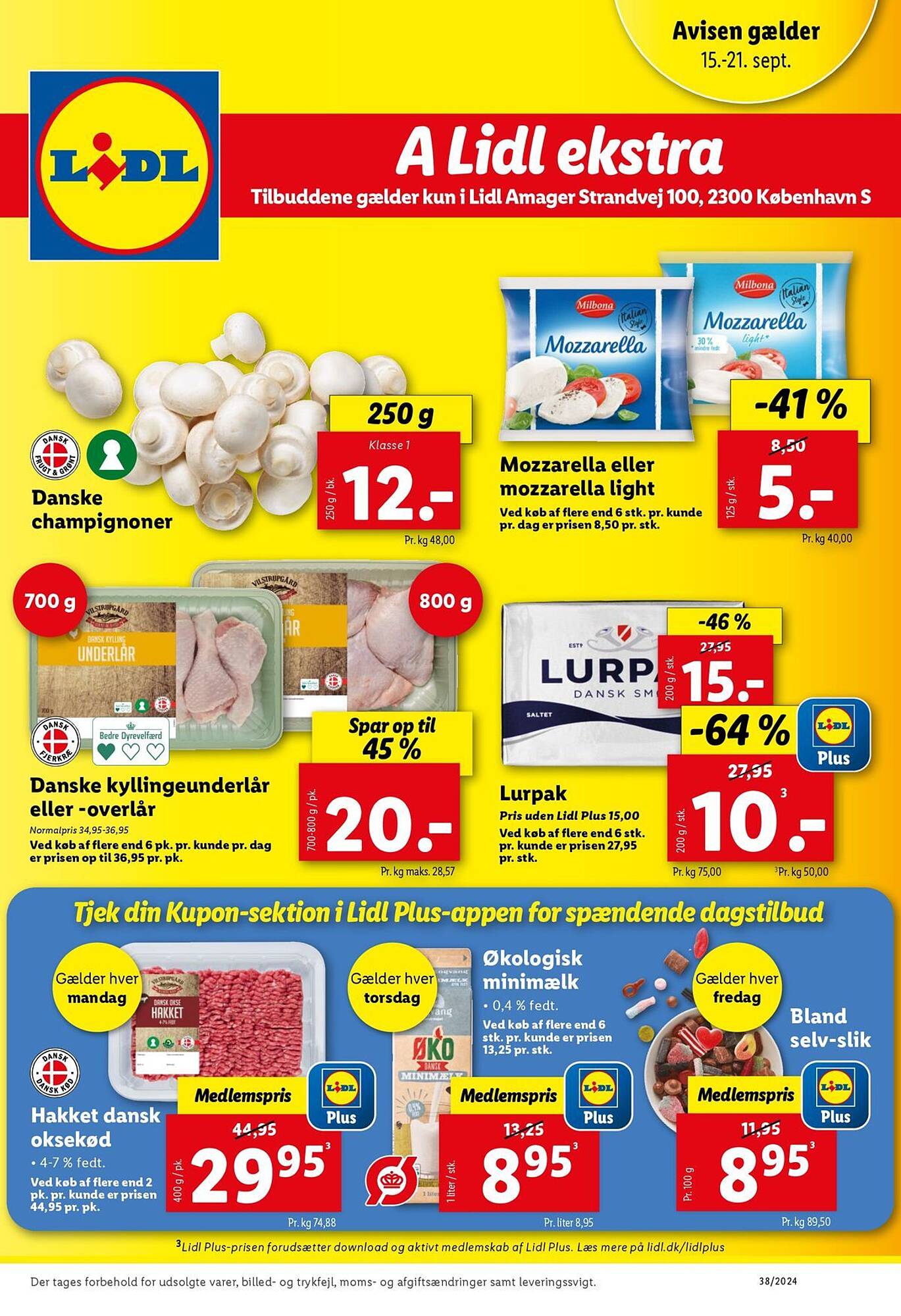 Lidl Tilbudsavis gælder fra 15.09.2024 indtil 21.09.2024