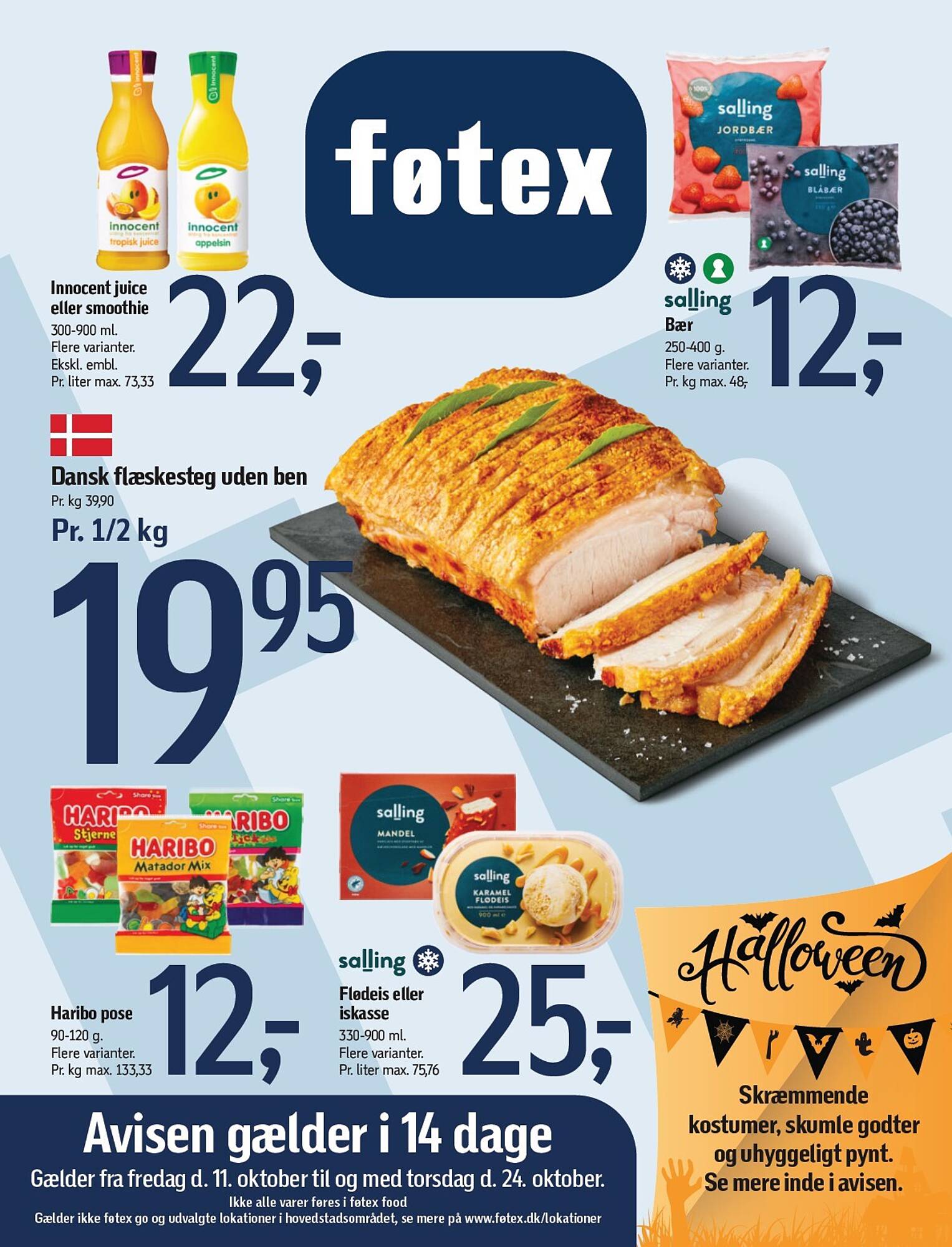 Føtex Tilbudsavis gælder fra 11.10.2024 indtil 17.10.2024